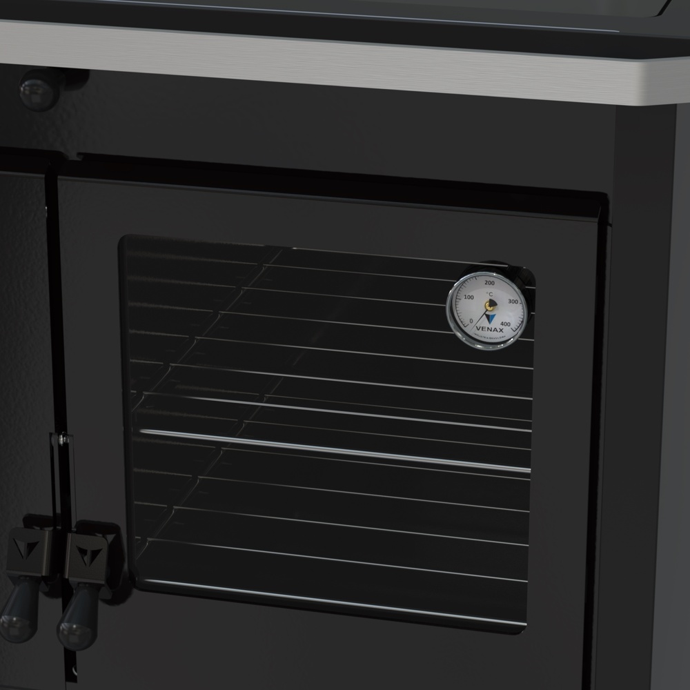 Fogao a Lenha N 1 Le Corbusier Preto – Venax Store