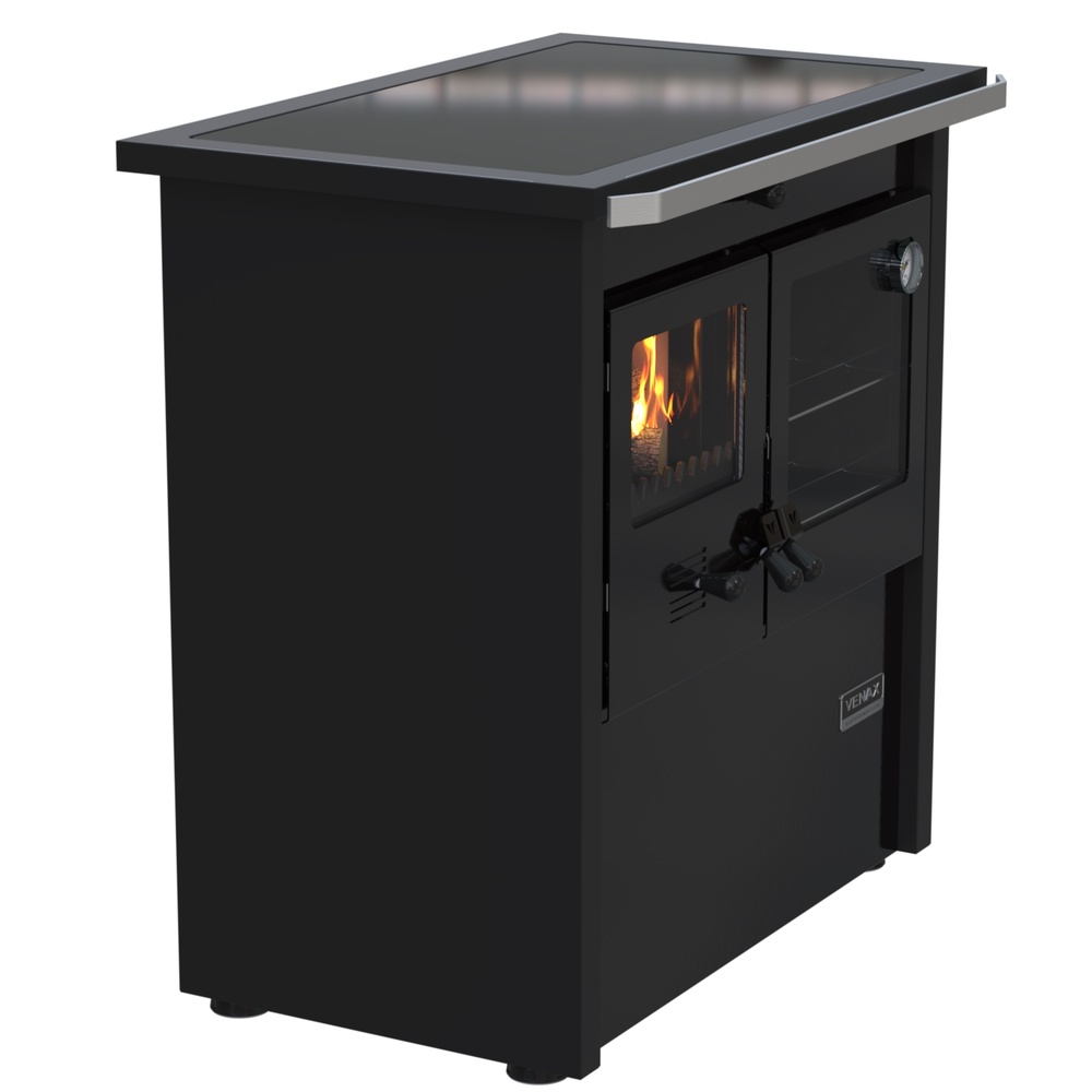 Fogao a Lenha N 1 Le Corbusier Preto – Venax Store
