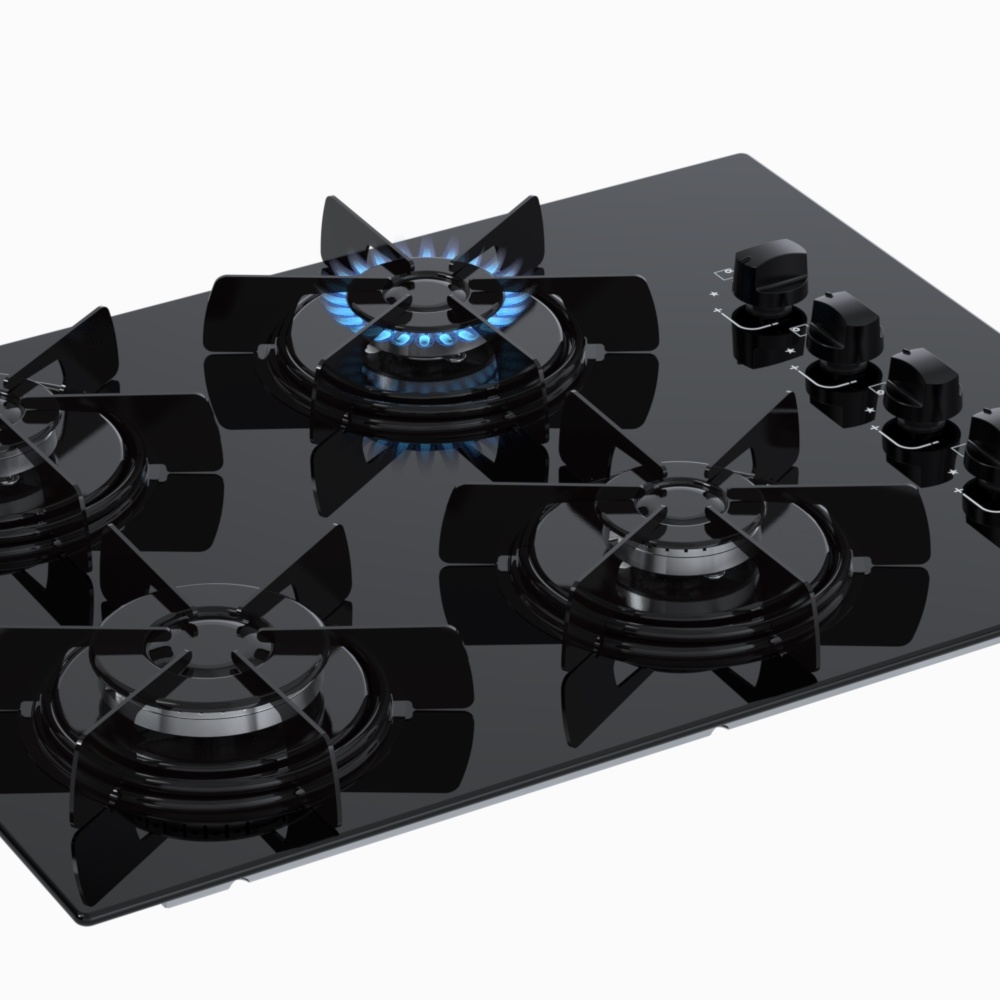 perirokoページ Cooktop 4 Bocas Venax Arena Preto/Preto Gas GLP – Venax Store