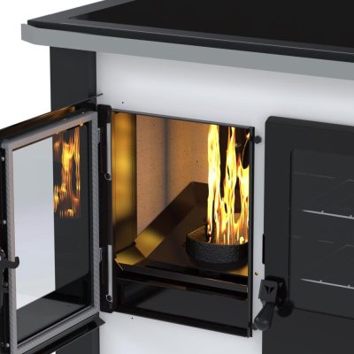 Fogao a Pellets N 2 Le Corbusier Branco