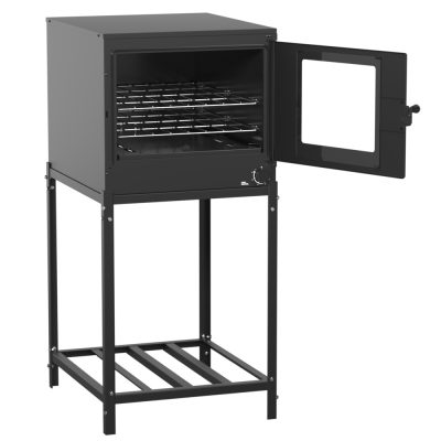 11400067881-12 Forno Industrial FI 109L com Base Preto Gas GLP