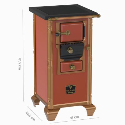 17340013457-1 Fogao a Lenha N 00 Imperador Premium Tabaco