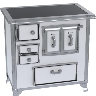 Fogao a Lenha GII N 1 Gab Sec Xviii Premium Branco