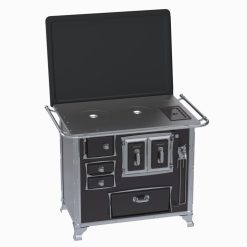 Fogao a Lenha GII N 2 Gab Sec Preto com Tampa Cald