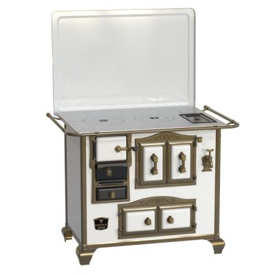 17340016229-1 Fogao a Lenha N 2 Gab Imperador Branco com Tampa