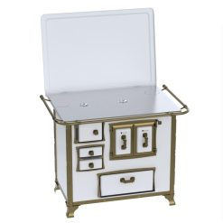 17340016759-1 Fogao a Lenha N 2 Renaissance Chapa de Aluminio Branco