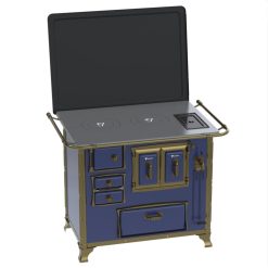 Fogao a Lenha GII N 2 Renaissance Azul Cald