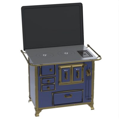 Fogao a Lenha GII N 2 Renaissance Azul Cald