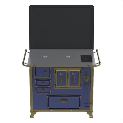 Fogao a Lenha GII N 2 Renaissance Azul Cald