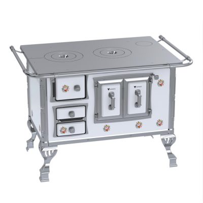 17340017329-1 Fogao a Lenha GII N 2 Sec Branco Buque Sem Tampa