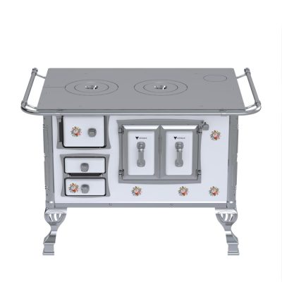 17340017331-1 Fogao a Lenha GII N 2 Sec Branco Buque Sem Tampa