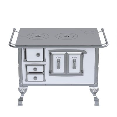 17340017349-1 Fogao a Lenha GII N 2 Sec Branco Sem Tampa