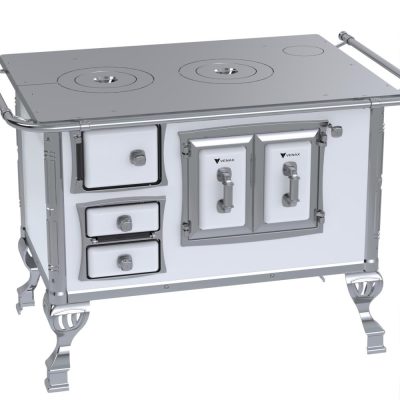 17340017351-1 Fogao a Lenha GII N 2 Sec Branco Sem Tampa