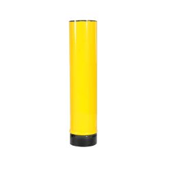Cano Chamine Esmaltado Amarelo 50 Cm 110 Mm