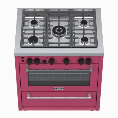 Fogao 5 Bocas Venax Temis Pink Gas GLP – Venax Store