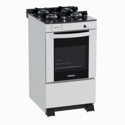 Fogao 4 Bocas Venax Delplus Vitreo Bl Branco Gas GLP