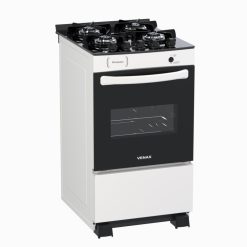 Fogao 4 Bocas Venax Picasso Vitreo Branco Gas GLP