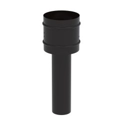 Chapeu Canhao para Chamine 110 Mm Preto