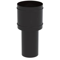 17950008581-1 Chapeu Canhao para Chamine 200 Mm Preto