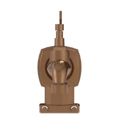 Torneira em Ouro Velho para Fogao a Lenha Venax com Caldeira Linha Renaissance