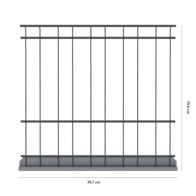 17340030042-1 Prateleira Preta para Adega Venax 100 e 200