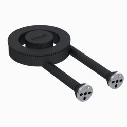 Queimador Duplo com Espalha Chama para Fogao Industrial Venax 200 Mm