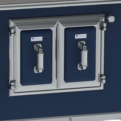 Fogao a Lenha N 2 Sec Azul Sem Tampa