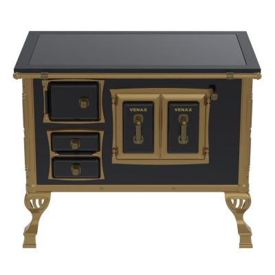 Fogao a Lenha N 2 Colonial Premium Preto