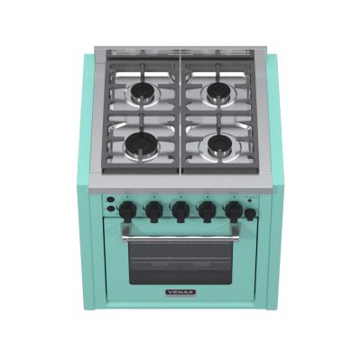 Fogao de Embutir 4 Bocas Venax Temis Verde Gas GLP