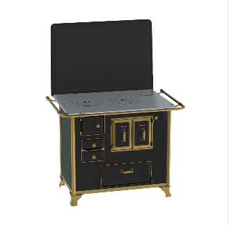 Fogao a Lenha N 2 Renaissance Preto